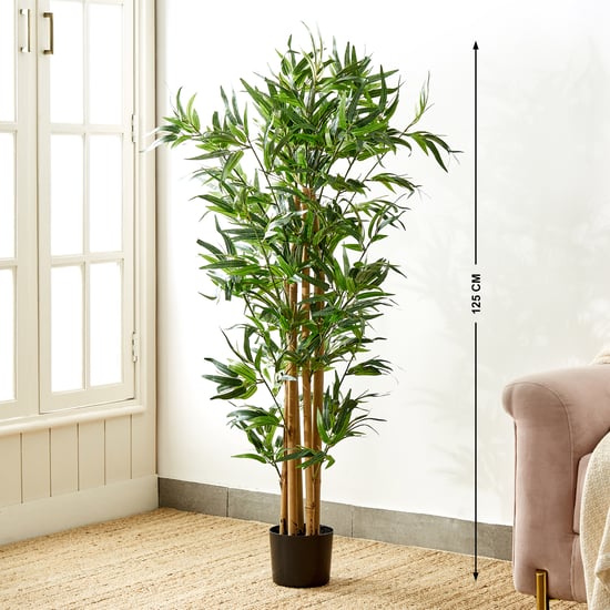 Gardenia Flora Artificial Bamboo Tree in Pot - 125cm
