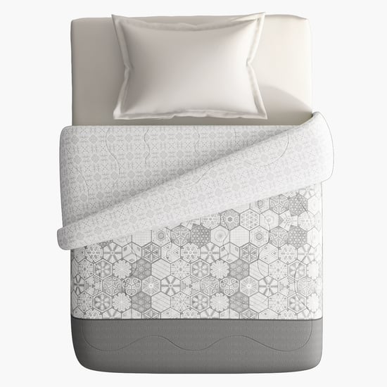 PORTICO Mosaic Cotton Printed Single Comforter