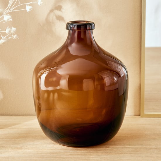 Amida Callix Glass Bottle Vase