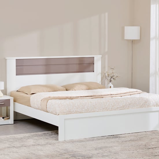 Quadro Cosco Queen Bed - White