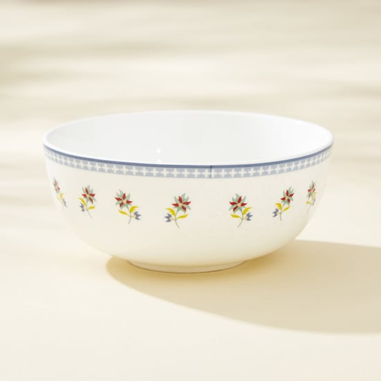 Lucas Balsam Bone China Printed Cereal Bowl - 600ml