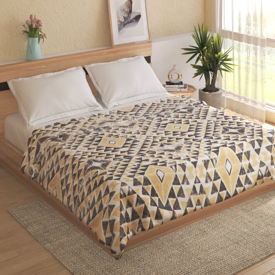 Rhapsody Kabe Printed Double Blanket