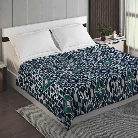 Rhapsody Kabe Printed Double Blanket