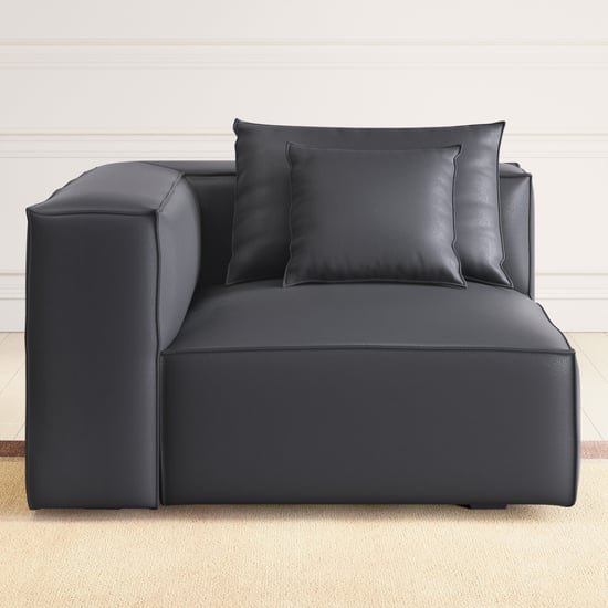 Mills Half Leather 2-Seater Sofa