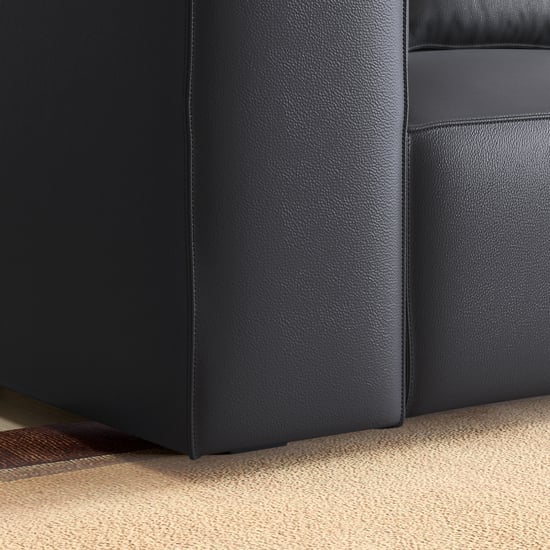 Mills Half Leather 2-Seater Sofa