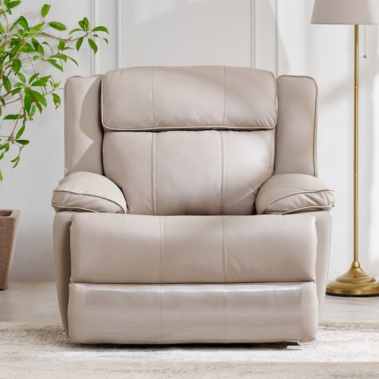 Torino Half Leather 3+1+1 Seater Electric Recliner Set