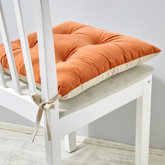 Poise Velvet Chair Pad - 37x37cm