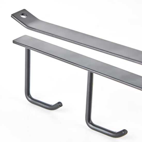 Chef Special Mattle Carbon Steel Over the Shelf Mug Holder