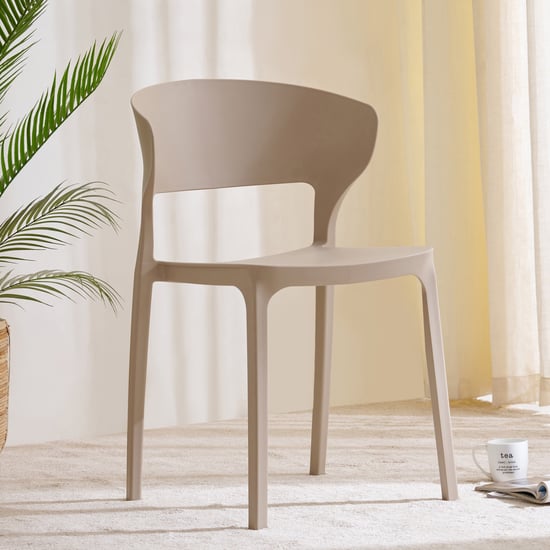 Capri Polypropylene Chair - Beige