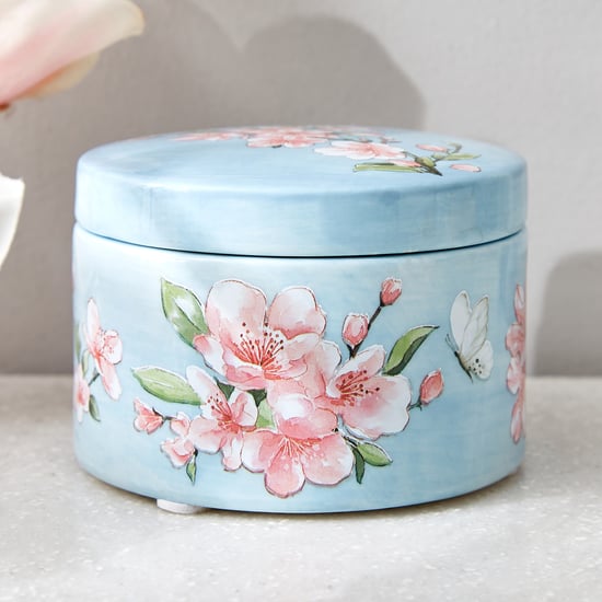 Splendid Senorita Sakura Ceramic Printed Trinket Box