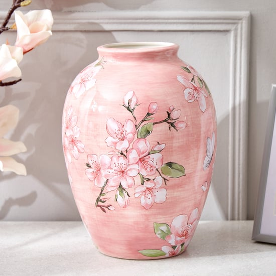Splendid Senorita Sakura Ceramic Printed Vase