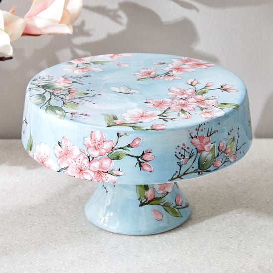 Splendid Senorita Sakura Ceramic Floral Decorative Platter