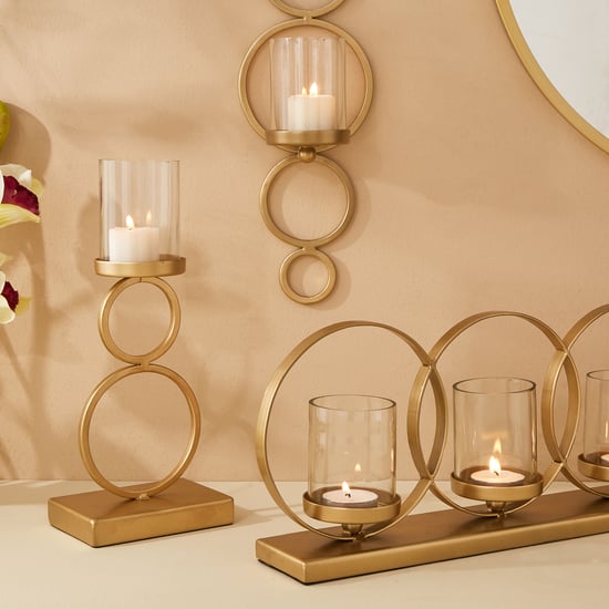 Leon Metal Wall Hanging Votive Holder