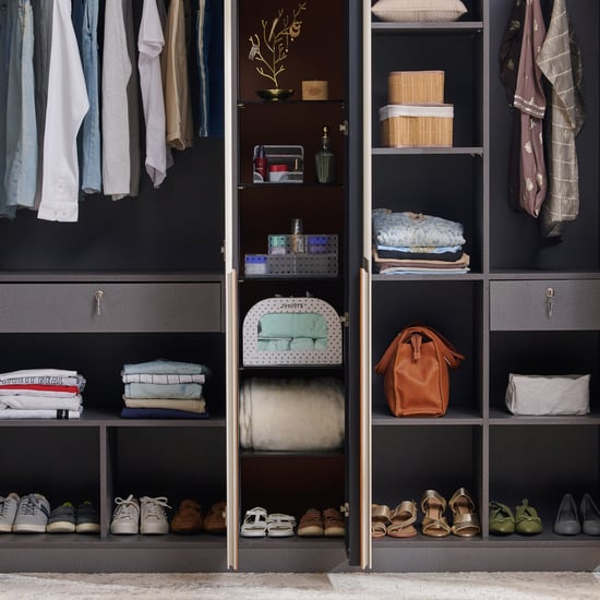 Tiffany 4-Door Wardrobe - Beige