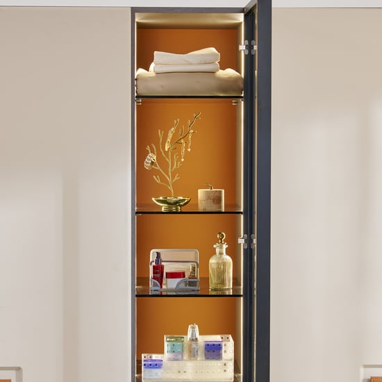 Tiffany 4-Door Wardrobe - Beige