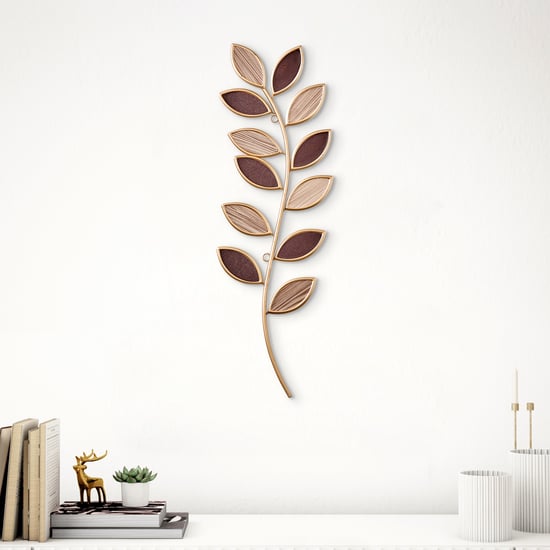 Panorama Ather Metal Leaf Wall Art