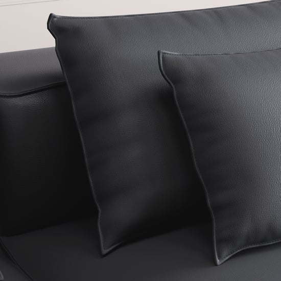 Mills Half Leather 3-Seater Sofa