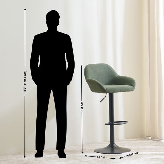 Solace Bar Chair - Green