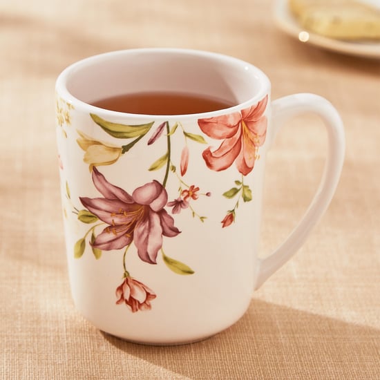 Moksha Lily Ironstone Coffee Mug - 480ml