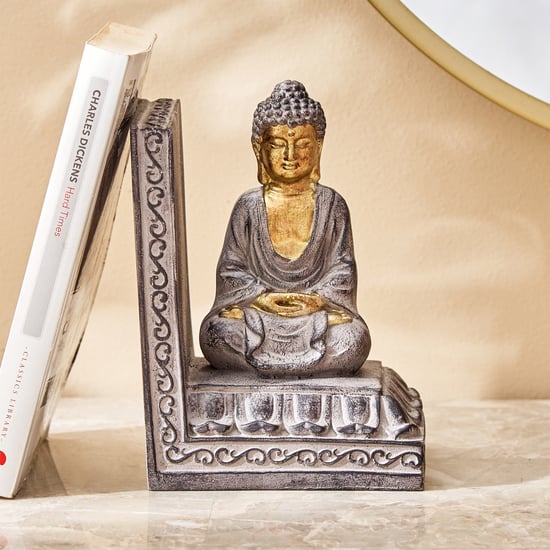 Eternity Viva Polyresin Buddha Bookend