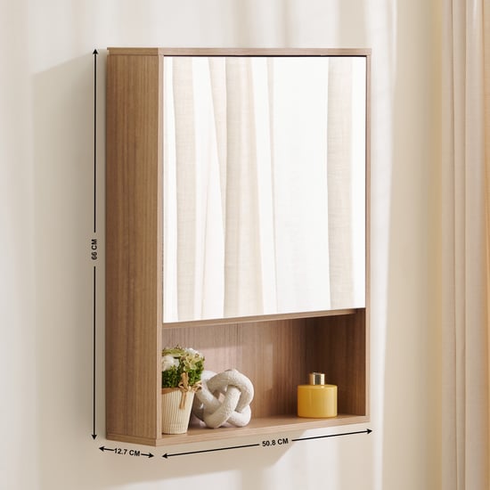 Futura Cyrus Wooden Wall Mounted Vanity Mirror Cabinet