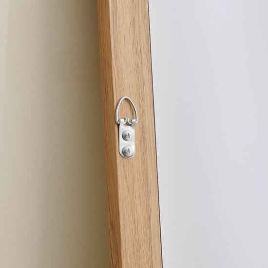 Futura Dyson Wall Mirror with Shelf - Brown