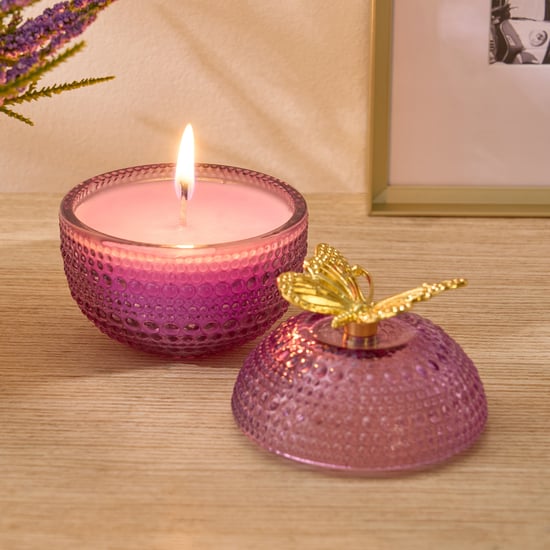 Redolence Lavender Scented Butterfly Jar Candle
