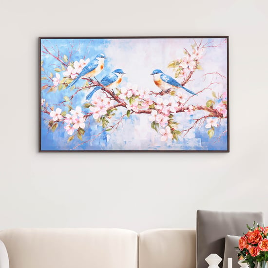 Artistry Cherry Blossom Wooden Picture Frame - 100x60cm