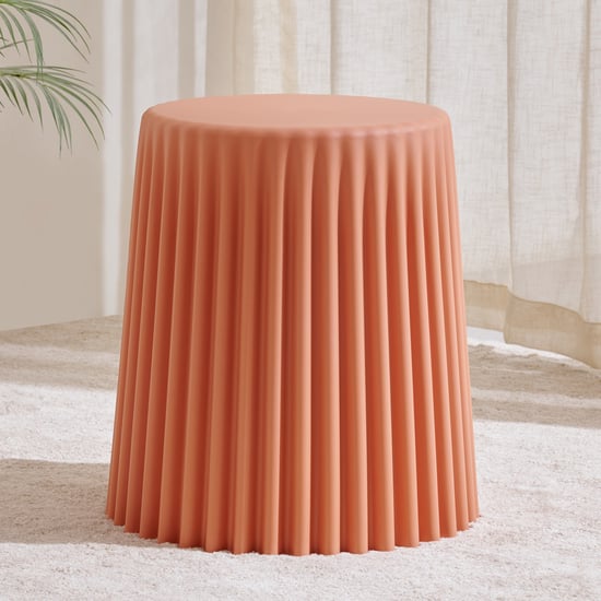 Birley Polypropylene Stool - Peach