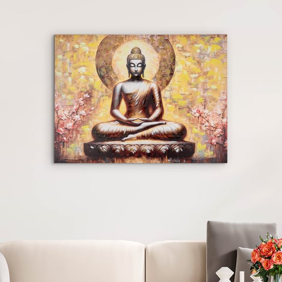 Artistry Canvas Buddha Picture Frame - 80x60cm