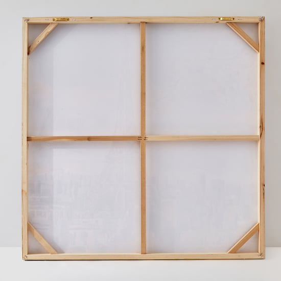 Artistry Scrapes Canvas Eiffel Tower Picture Frame - 80x80cm