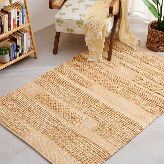 Natura Jute Woven Carpet - 180x120cm