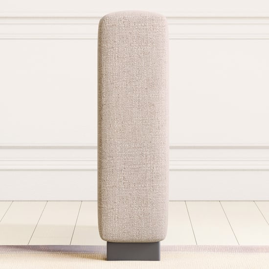 Wells Fabric 2-Seater Sofa with Cushions - Beige