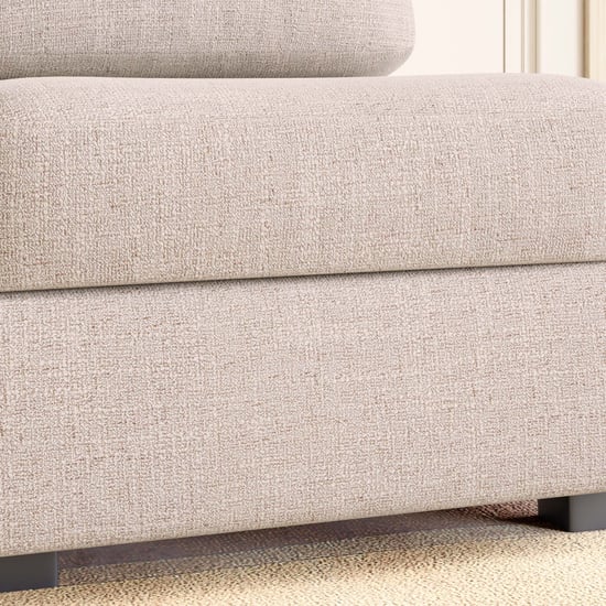 Wells Fabric 1-Seater Sofa - Beige