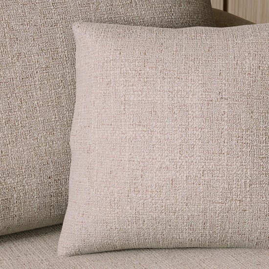 Wells Fabric 5-Seater Corner Sofa - Beige