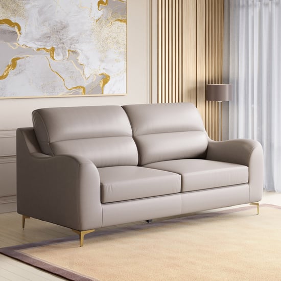 Bianca Faux Leather 3-Seater Sofa - Customized Furniture