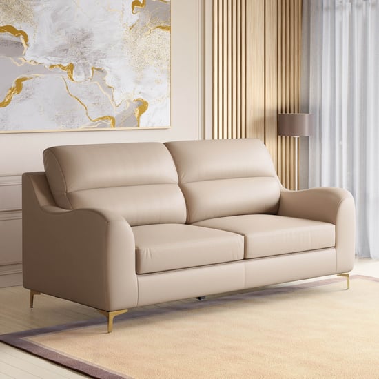 Bianca Faux Leather 3-Seater Sofa - Customized Furniture