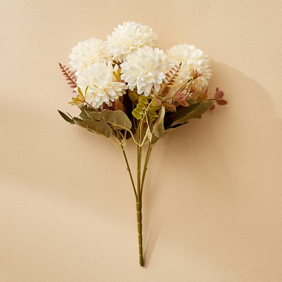 Fiesta Flurry Artificial Autumn Ball Flower Stick - 33cm