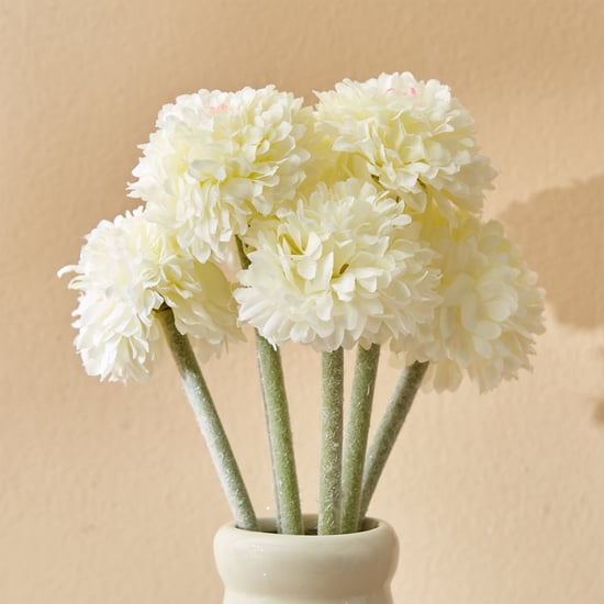 Fiesta Flurry Artificial Chrysanthemum Flower Sticks - 30cm