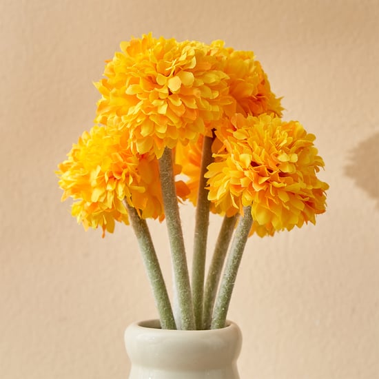 Fiesta Flurry Artificial Chrysanthemum Flower Sticks - 30cm