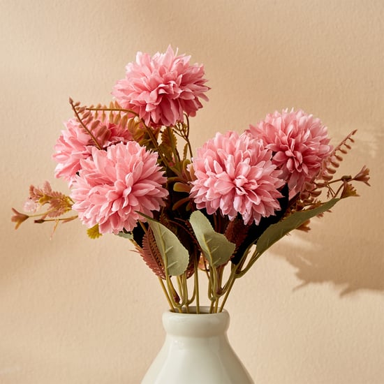 Fiesta Flurry Artificial Chrysanthemum Flower Sticks - 33cm
