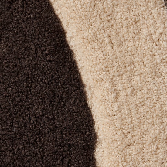 Pristine Melange Anti-Slip Bath Mat - 80x50cm | Beige | Polyester