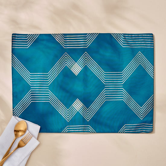 Corsica Gleam Foil Printed Placemat