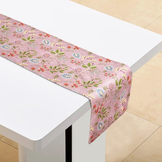 Drake Crane Cotton Printed Table Runner