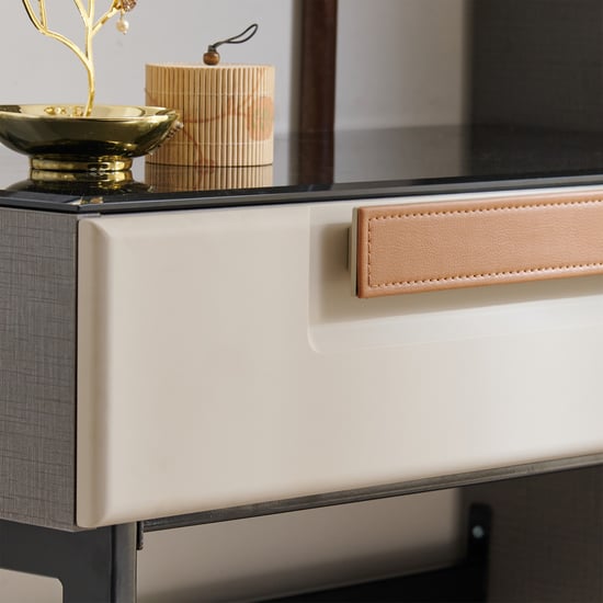 Tiffany Dresser with Mirror - Beige