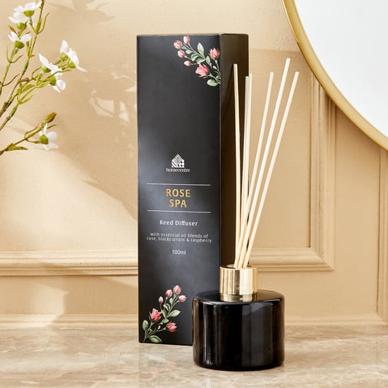 Enchanted Rose Spa Reed Diffuser Set