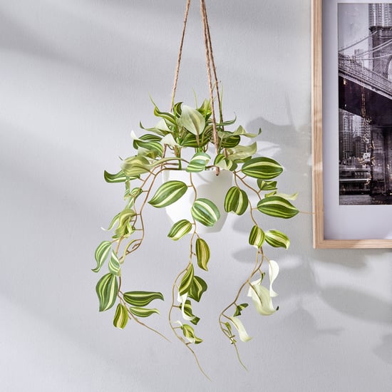 Gloria Artificial Fern in Hanging Pot