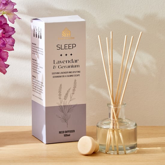 Adora Sleep Lavender and Geranium Reed Diffuser Set