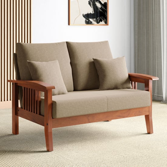 Abby Fabric 2-Seater Sofa - Customized Furniture