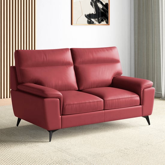 Aprilla NXT Half Leather 2-Seater Sofa - Customized Furniture